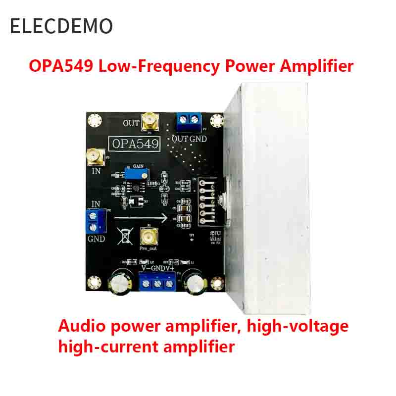 Modular Power Supply - Hoogspannings- en hoogstroomvermogen Op-Amp-module audioversterkerbord, lage