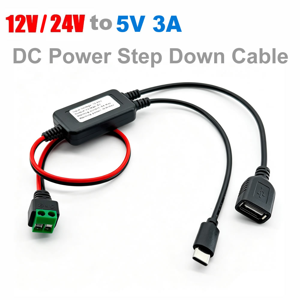 Modular Power Supply - 12V/24V naar 5V Converter DC-DC Buck