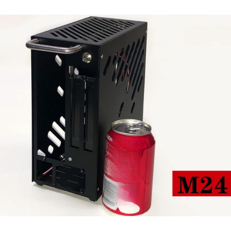 Psu Computer - M24 Mini A4 ITX-chassis Volledig aluminium
