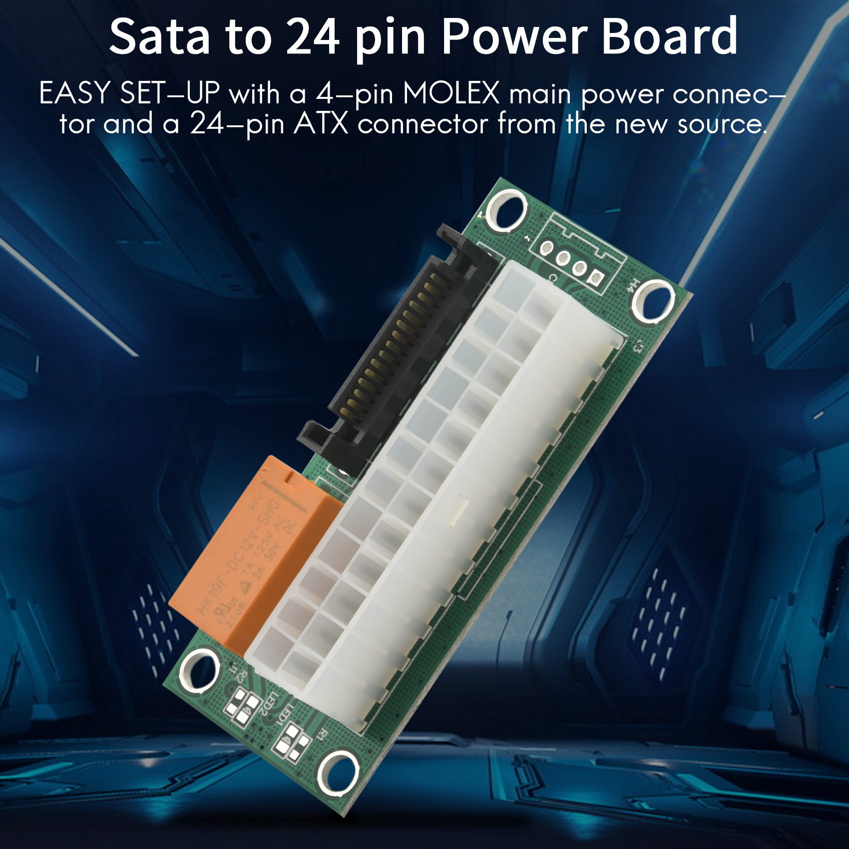 Atx Power Supply - SuperDeals Power Board Dual PSU Meerdere