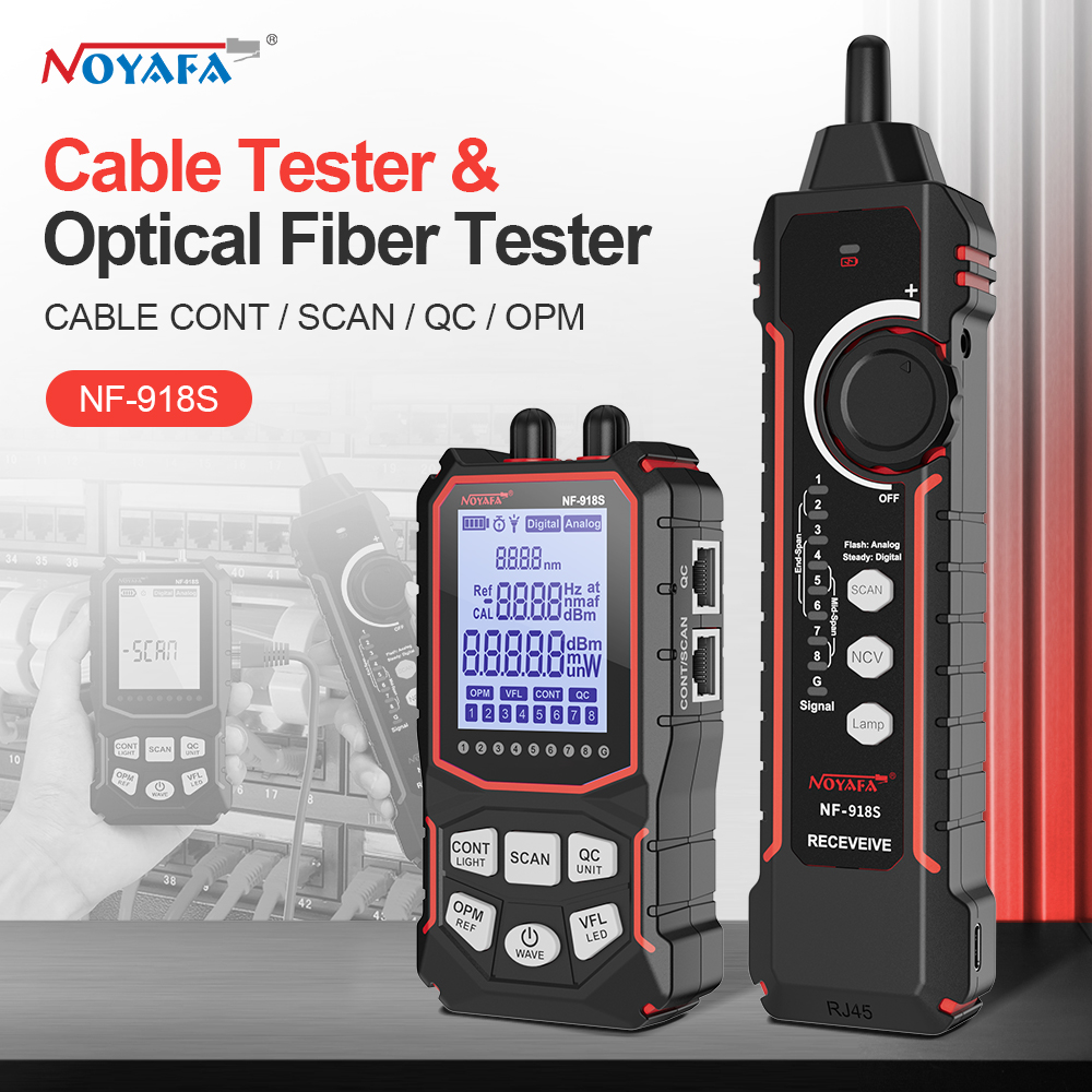 Power Supply Tester - Noyafa Netwerkkabel Tester Lcd Display Kabel