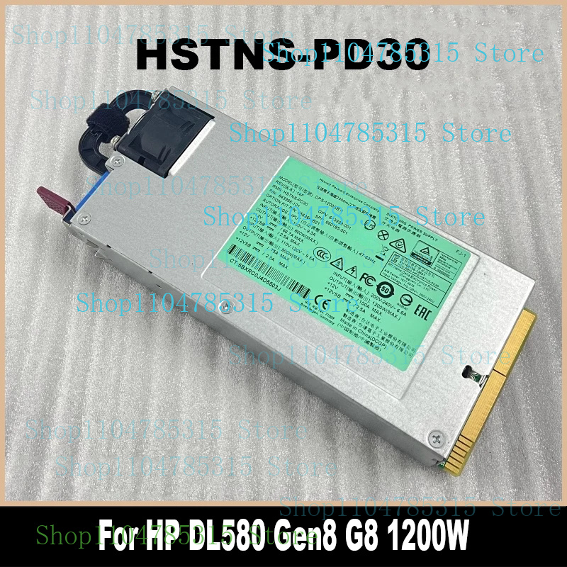 Server Power Supply - Originele HSTNS-PD30 Voor HP DL580 G8