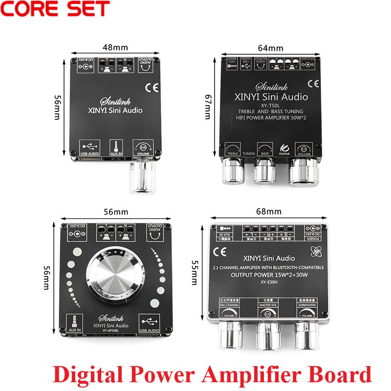 Modular Power Supply - Stereo Digitale Versterker Board Bluetooth-Compatibel XY-C50L