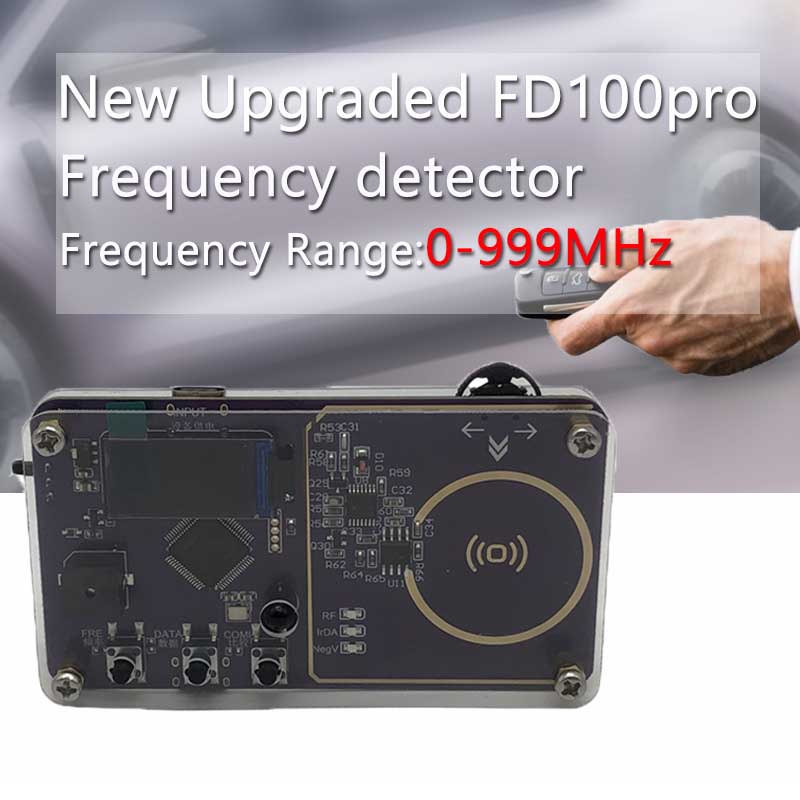 Power Supply Tester - NFC-batterijtester 0-999MHz frequentiedetector, datavergelijking, noodstroomvoorziening, alles-in-één