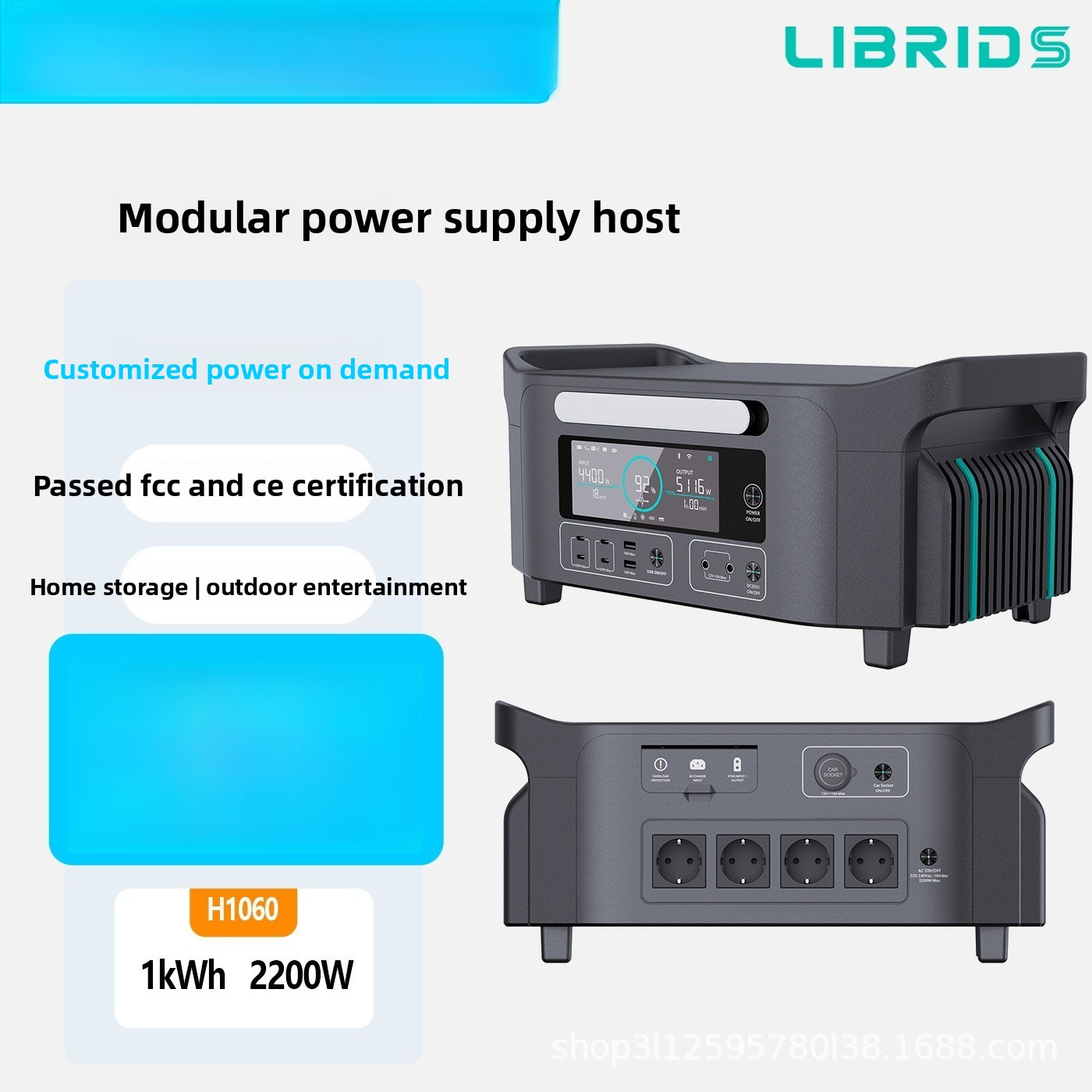 Lirui Librids Modulaire Fotovo - Modular Power Supply recensie en prijs