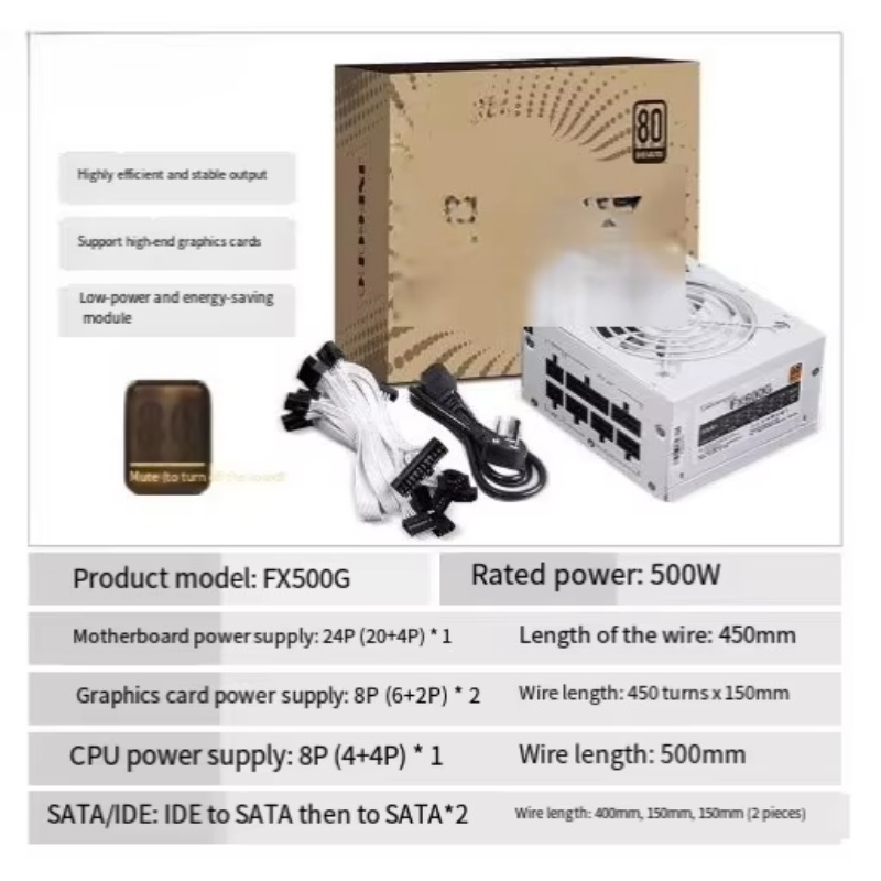 Op voorraad 750W/850W SFX voed - Sfx Modular Power Supply 850W Gold recensie en prijs