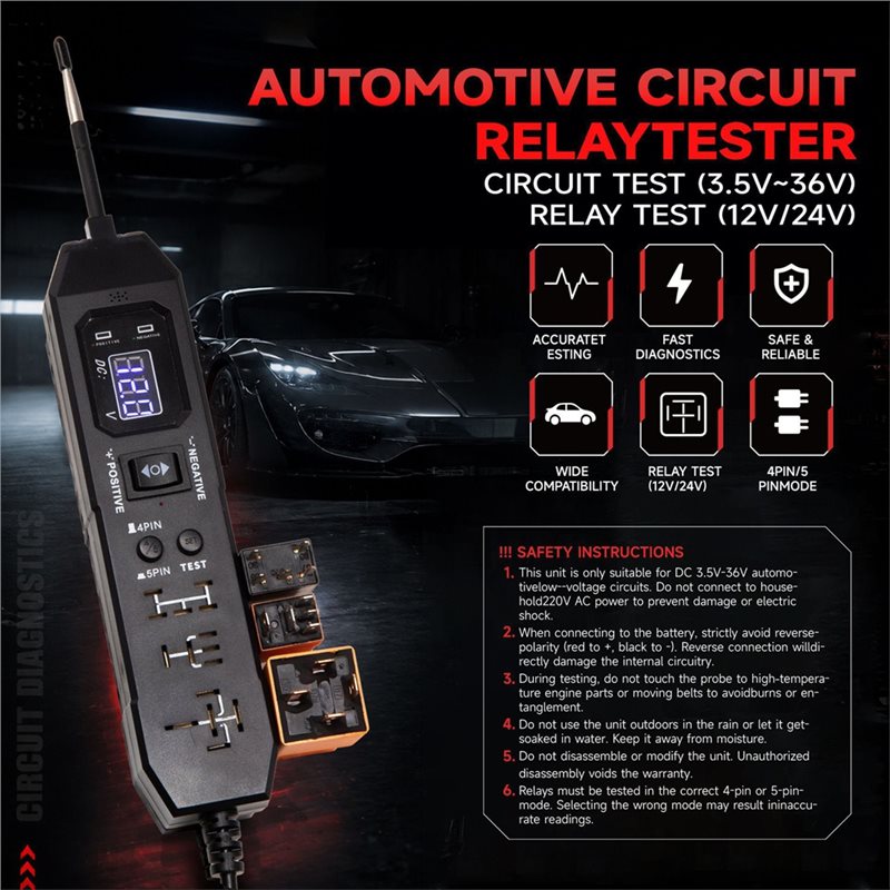 Diagnostisch hulpmiddel voor e - Power Supply Tester recensie en prijs