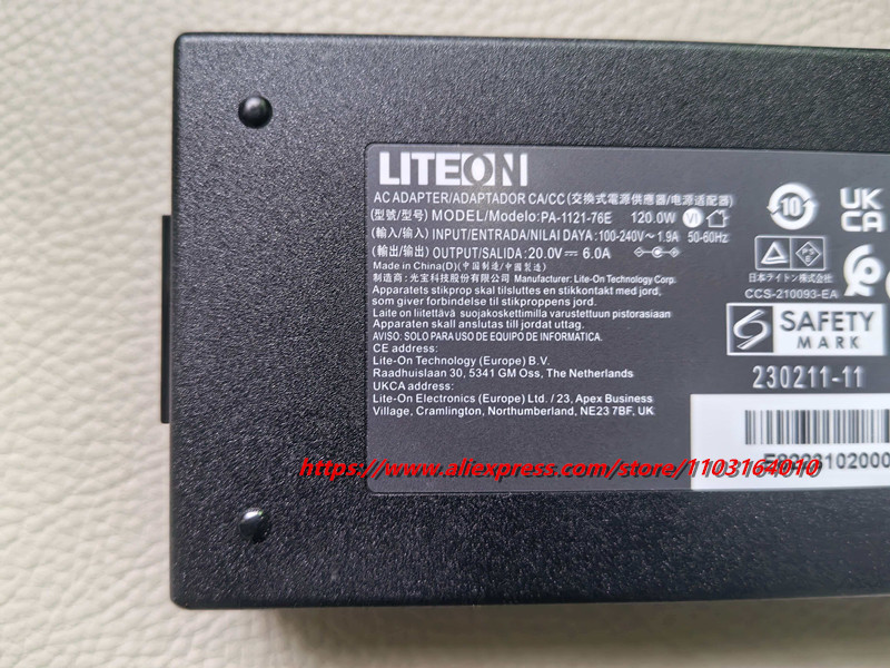 Originele 20V 6A PA-1121-76E A - Pc Power Supply recensie en prijs