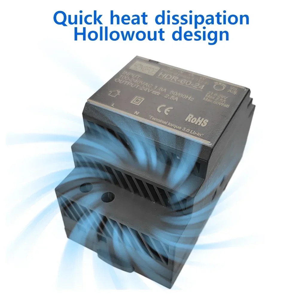 DIN-rail schakelende voeding S - Smps Power Supply recensie en prijs