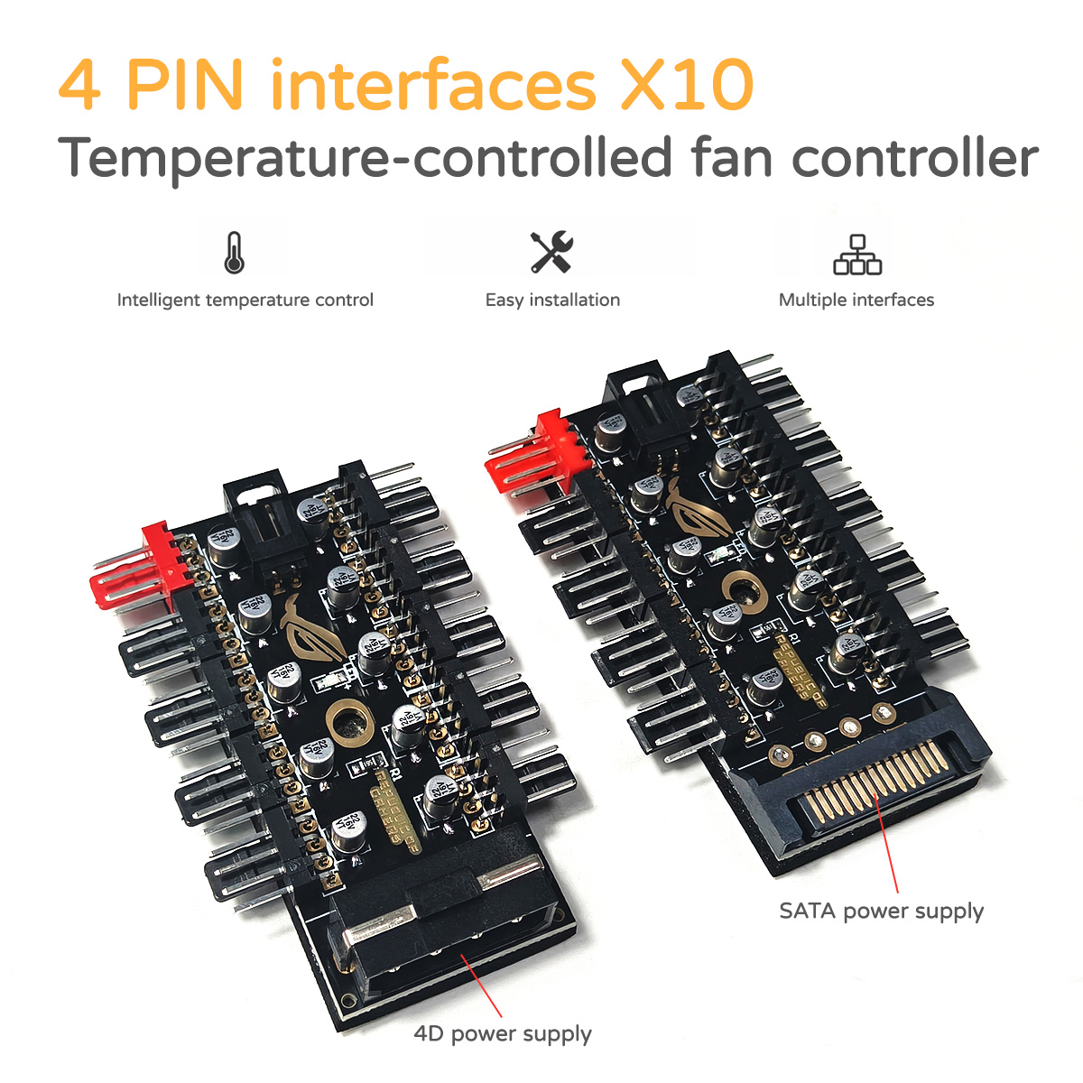 12V 4-pins PWM ventilatorcontr - Pc Power Supply recensie en prijs