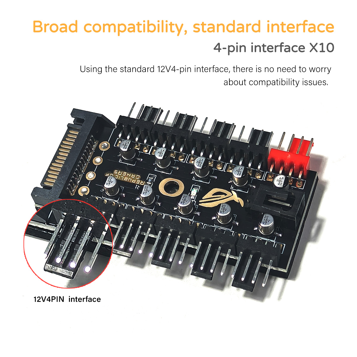 12V 4-pins PWM ventilatorcontr - Pc Power Supply recensie en prijs