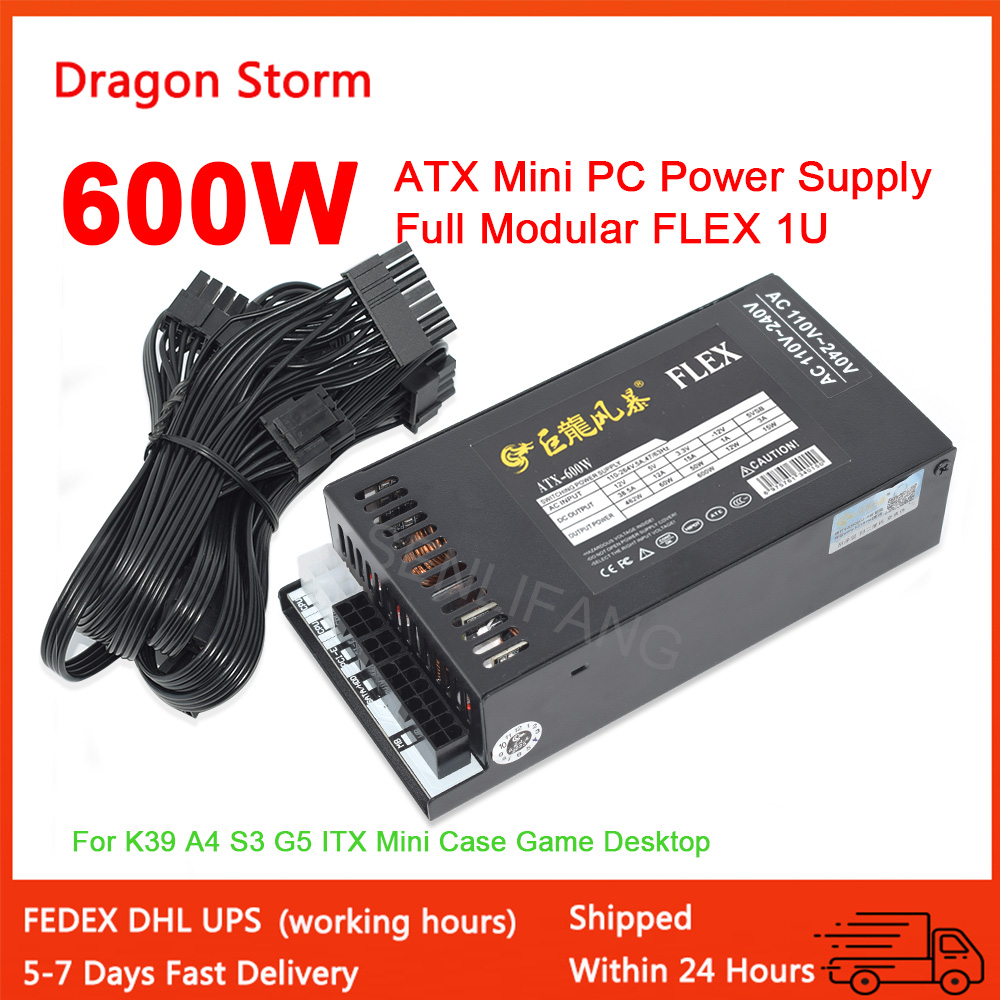 Volledige Modulaire 1u Mini Fl - Flex Atx Power Supply 600W 1U recensie en prijs