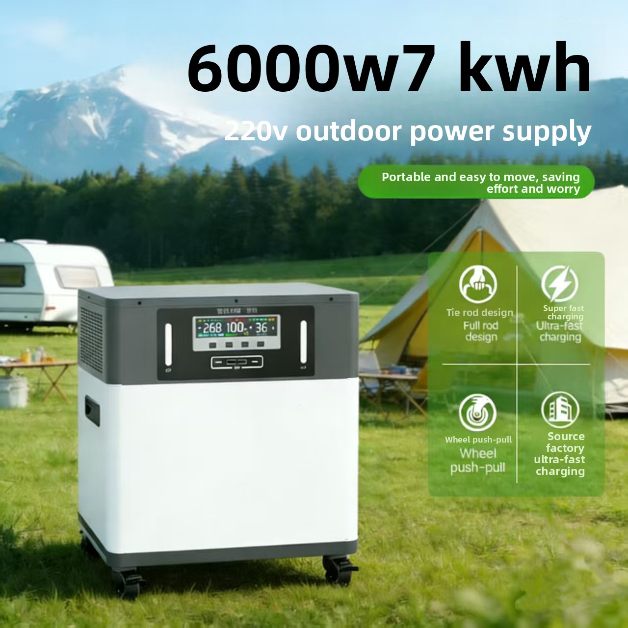 Lithium-ionbatterij Mobiele bu - Power Supply recensie en prijs