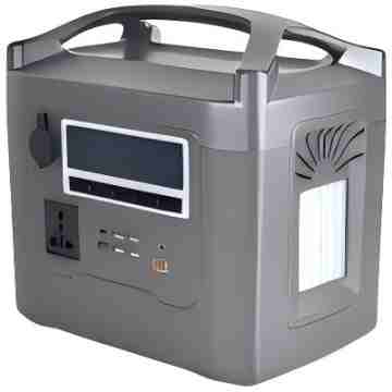 Draagbare zonne-energiecentral - Power Supply recensie en prijs